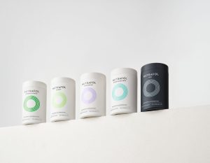 Image of cylindrical medicine bottles.